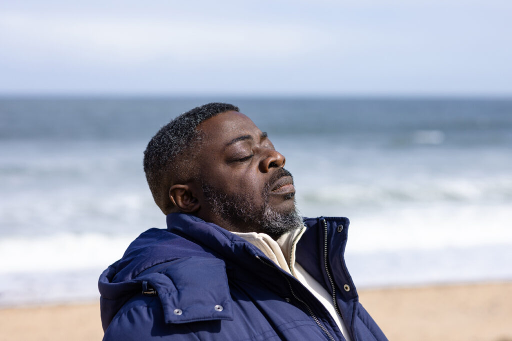 Men's Mental Wellbeing on the Beach