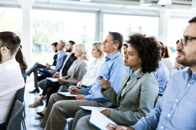 consulting at a seminar